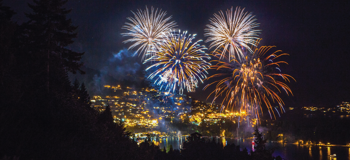 Queenstown New Years Fireworks From Fernhill (1)